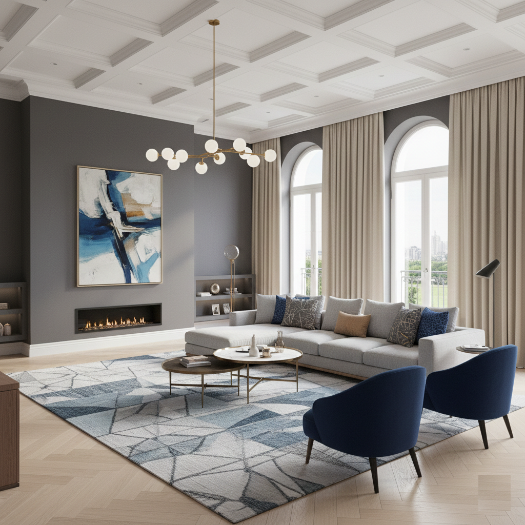 Master bedroom luxury flats
